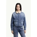 Moncler Dame Jakker Blå 3XS,