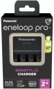 Panasonic Eneloop BQ CC55 Batterilader Med 4x AA-batterier