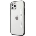 Mercedes-AMG iPhone 12 Pro Max Etui i Klart Design med Metallisk Finish