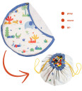 play&go  Lekeunderlag 2i1 Moulin Roty Toupitis ⌀ 140cm