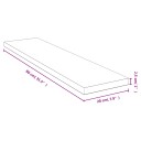 vidaXL Vegghylle 80x20x2,5 cm bambus