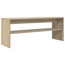  TV skap Sonoma eik 100 x 30 x 40 cm Konstruert tre