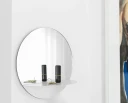 Normann Copenhagen Horizon speil rundt hvit