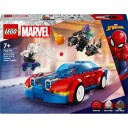 Lego Super Heroes Spider-Mans Racerbil Og Venom Green Goblin 76279
