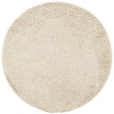 vidaXL Flossteppe med lang luv moderne gull Ø 160 cm