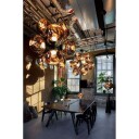 Tom Dixon Melt Burst Lysekrone Copper