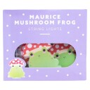 Fizz Creations Maurice Mushroom Frog String Light   grønn rød hvit