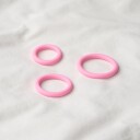 Sinful Playful Pink Penisring-sett 3 stk     - Lyserosa