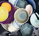 Jars Céramistes Sharing kopp 12 cl Bleu Satiné