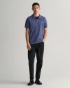 Klassisk piquéskjorte i regular fit DK JEANSBLUE MELANGE S
