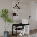Uniqo Hallstativsett 35x90x35 cm   Hvit