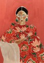 Vibrant Fashion Portrait Plakat / 40x50