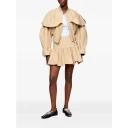 Ganni Dame Skjørt Beige S,