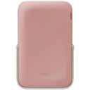 Powerbank Uniq Hoveo magnetisk 5000 mAh USB-C 20W PD Rosa