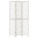  Romdeler 3 paneler hvit heltre keisertre 8721012074316