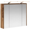  Baderomsspeilskap Gammelt tre 73,5 x 16 x 62,5 cm