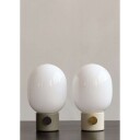 Audo JWDA Bordlampe Bærbar Alabaster Hvit