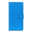 INCOVER Alcatel 1S (2020) Litchi PU Skinndeksel m. Lommebok - Blå