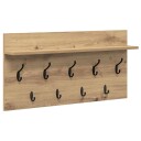  Vegghengt kleshenger artisan eik 80 x 40 x 12 cm Konstruert tre