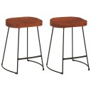 vidaXL Gavin-barkrakker 2 stk 45x38x53 cm heltre mango