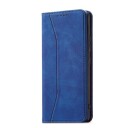 Hurtel Magnet Fancy Case for Samsung Galaxy S23+ Flip Cover Wallet Stand Blue