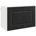 vidaXL Oppvaskmaskin-panel Kalmar Svart Eik 60 x 31 x 40 cm