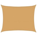  Solseil 160 g/m² rektangulær sand 6x7 m HDPE 4002051