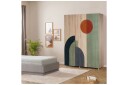 Gladfield Garderobe 135x192 cm - Natur