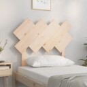 vidaXL Sengegavl 92x3x81 cm heltre furu