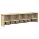  Vegghengt kleshenger Sonoma eik 100 x 16 x 26 cm Konstruert tre