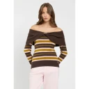 Twinset, Dame, Strikkevarer, Flerfarget, M,