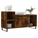 vidaXL TV-benk røkt eik 100x35x55 cm konstruert tre 8721012113688