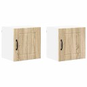  Kjøkkenskap 2 pcs Sonoma eik 40 x 31 x 40 cm Konstruert tre