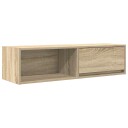 TV benk sonoma eik 100x31x25,5 cm konstruert tre