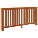 Radiatordeksel voksbrun 169x19x84 cm heltre furu