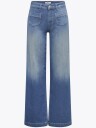 Only Madison Blush High Waist Wide Denim Blå M/34