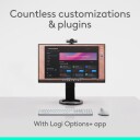 Logitech MX Master 4 Trådløs Ergonomisk Mus Pale Gray med Haptisk Tilbakemelding