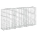 vidaXL Gabion med 3,5 mm tråd og 5x10 cm mesh 300x50x150 cm