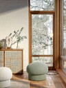 Design House Stockholm Uno Puff Grønn Ø65 cm