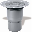 ACO 110 mm avløpspanne for vinyl uten kran vertikal lang