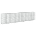 vidaXL Gabion med 3,5 mm tråd og 5x10 cm mesh 850x100x200 cm