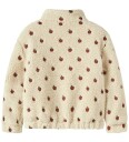 Lil" Atelier Fleecejakke   NmfNalo   Turteldue/epler   Lil Atelier   6 år (116)   Fleecejakke Beige Brun Hvit
