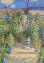 The Artist"s Garden at Vétheuil By Claude Plakat Plakat / 40x50cm