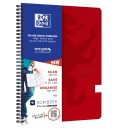 Oxford Touch Notebook A4 ruled 7 mm soft touch cover twin-wire 180 pages