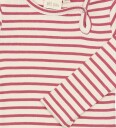 Petit Piao Body I/e   PPSky   Mauvewood Striped   Petit Piao   1½ år (86)   Langermet Body Beige Bordeaux Hvit Rosa