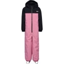 hummel Block Snowsuit WP Vinterdress Barn Lyserosa/Svart 134
