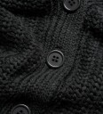 Grunt Cardigan   Strikk   GrHoars   Dark Grey Melange   Grunt   10 år (140)   Cardigan Grå Svart