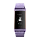 Fitbit Charge 3 Spes. Ed. aktivitetsarmbånd vevet lavendel/rosegull