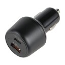 DACOTA PLATINUM HURTIGBILLADER USB-C/A 2 PORTER 48 W, SVART