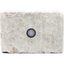 Light By Juhl holmegaard steinblokk med Cosmos black spotlights 14x21x14 cm grå